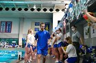 Swim Senior Day  Wheaton College Swimming & Diving Senior Day 2022. - Photo By: KEITH NORDSTROM : Wheaton, Diving, Swim, Swimming, Senior Day